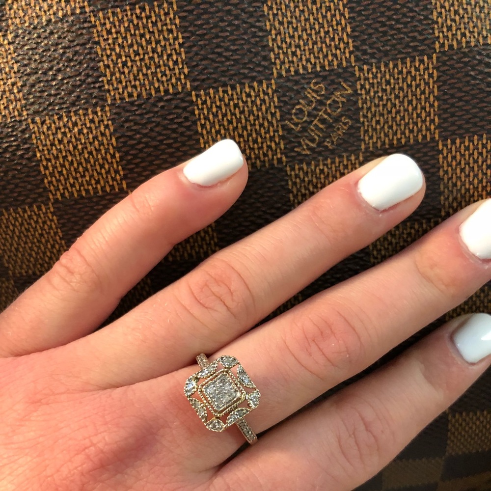 Gold Diamond Ring